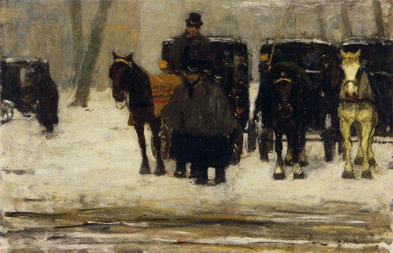 Floris Arntzenius Rental coaches in the snow